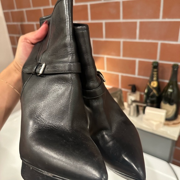 Saint Laurent Platform Booties 39.5 - Picture 3 of 4